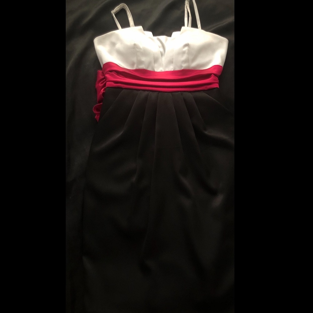 Satin homecoming/cocktail dress